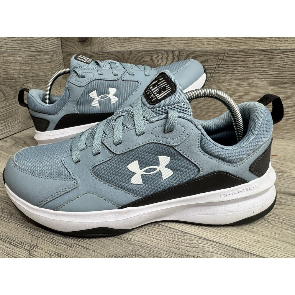 Under Armour Men's Sz. 9 Charged Edge Slate Blue Training Shoe *SAMPLE PAIR NWOT